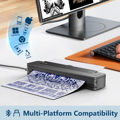 ซื้อ CNC T106 P8011 เครื่องพิมพ์กระดาษสัก P8008 ปรับปรุงเครื่องพิมพ์ร้อนสักที่ดีที่สุด การผลิตออนไลน์