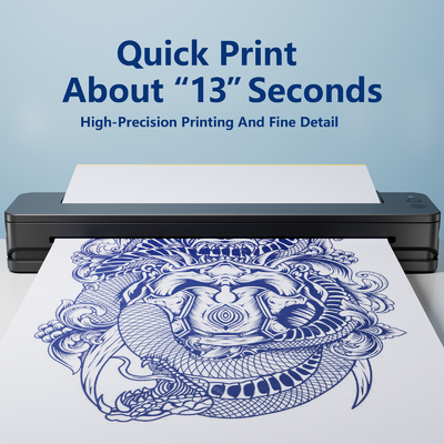 ซื้อ เครื่องสําเนาความร้อน เครื่องสัก 10W เครื่องถ่ายทอดรอยสัก เครื่องพิมพ์ การผลิตออนไลน์