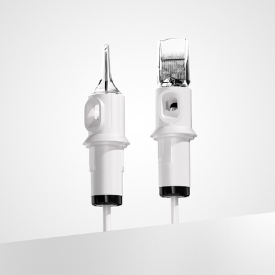 ซื้อ Quelle ขาว Tattoo กระบอกเข็ม 1RL 0.20mm 0.25mm 0.30mm 0.35mm OEM กระบอกเข็มสัก สําหรับขาย การผลิตออนไลน์
