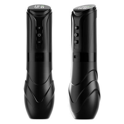 ซื้อ คุณภาพสูงมืออาชีพ 4.5 มิลลิเมตร การชาร์จไร้สายที่ปรับได้พลังงาน 1900mah * 2 แบตเตอรี่หมุนปากกาเครื่องสัก การผลิตออนไลน์