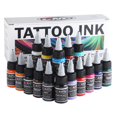 15 มล 16 สี น้ํามันหมึกสัก 1/2 oz CNC น้ํามันหมึกสัก
