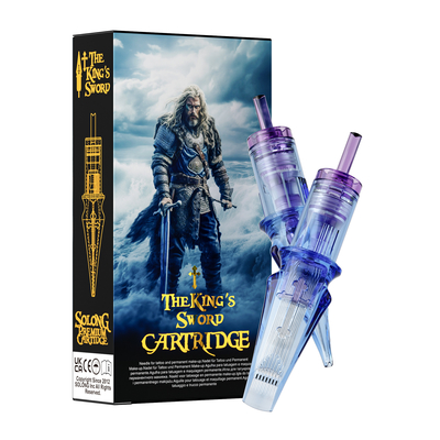 The King's Sword RL / RS / M1/ RM EO กระสุนเข็มสักผิวอ่อนที่กําจัดโรค