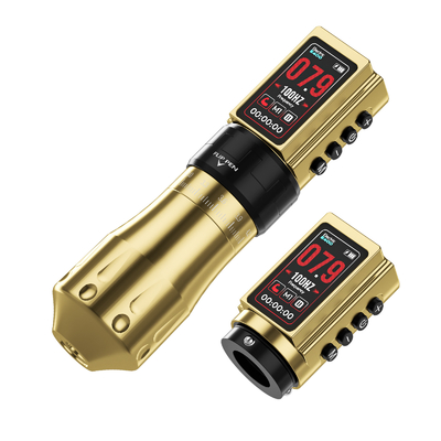 เครื่องสักดิจิตอล CNC ความแม่นยําสูง มีการปรับสต็อค แบตเตอรี่แบบชาร์จใหม่ได้สองครั้ง และโหมดประหยัดพลังงานแบบฉลาด